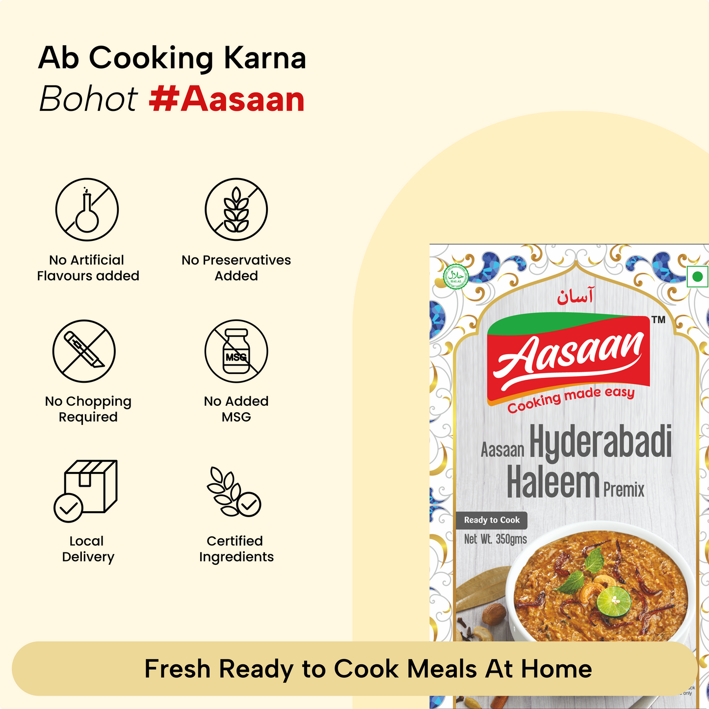 Instant Hyderabadi Haleem Premix