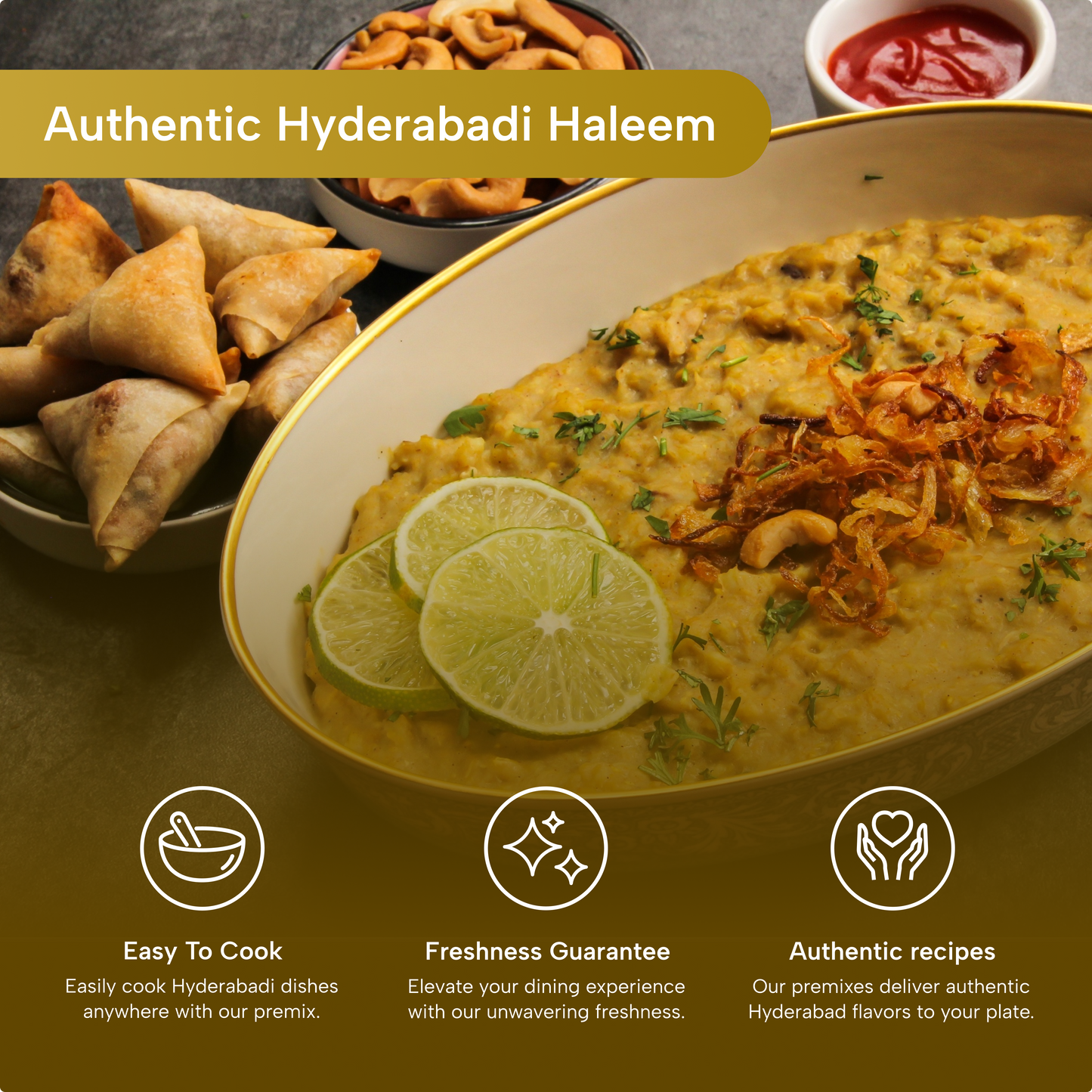 Instant Hyderabadi Haleem Premix