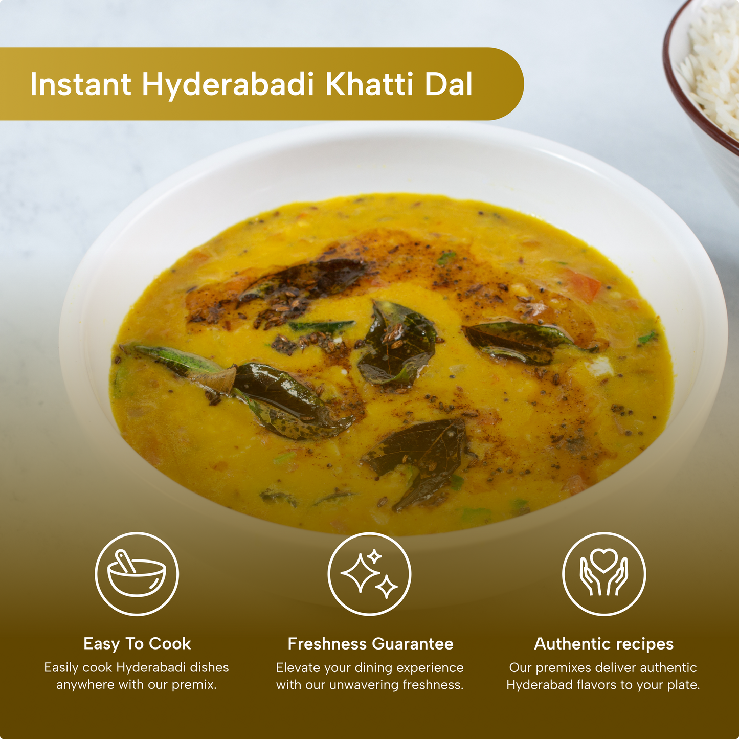 Instant Hyderabadi Khatti Dal Premix