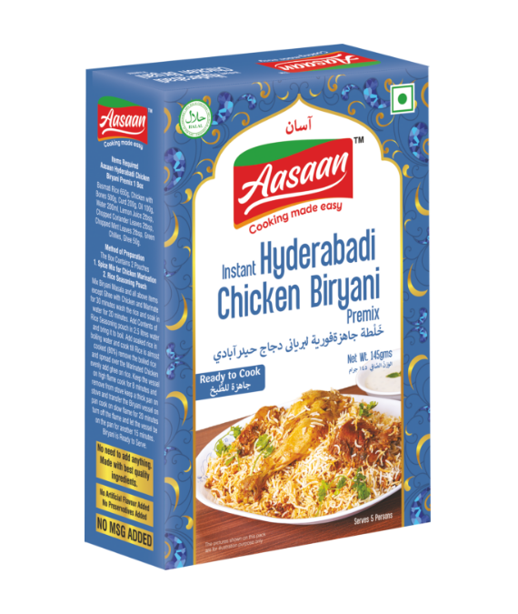 Instant Hyderabadi Chicken Biryani Premix