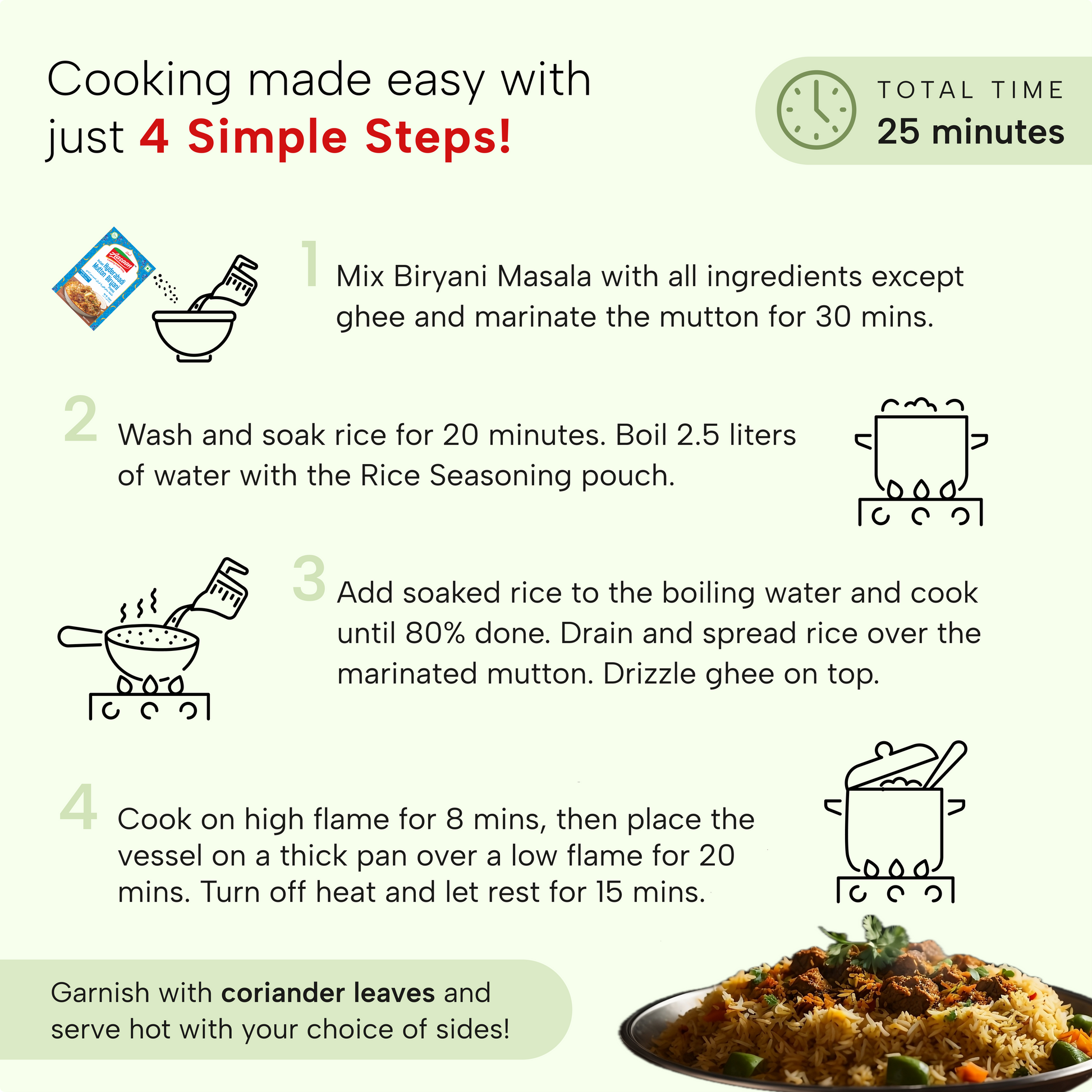 Instant Hyderabadi Mutton Biryani Premix1