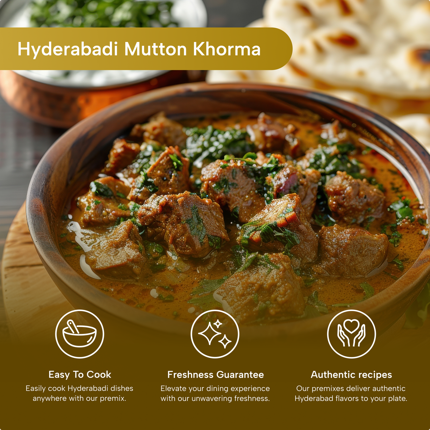 Instant Hyderabadi Mutton Khorma Premix